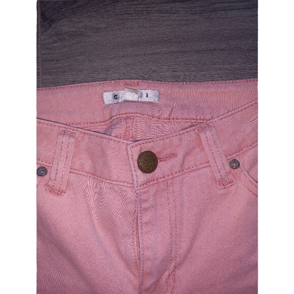CAbi Cropped Bree Capri womens pants - stretch size 6 - coral color - Picture 5 of 7